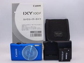 【外観特上級】Canon デジタルカメラ IXY 100F(ブルー)