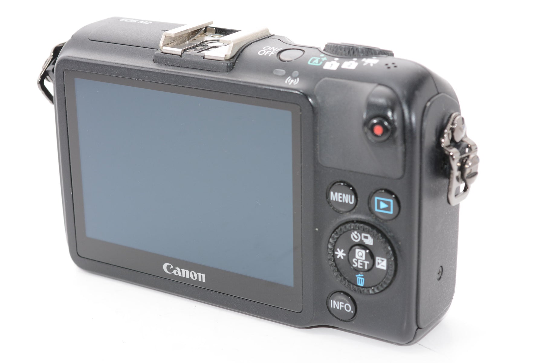 【外観並級】Canon ミラーレス一眼カメラ EOS Kiss M2 ボディー ブラック KISSM2BK-BODY