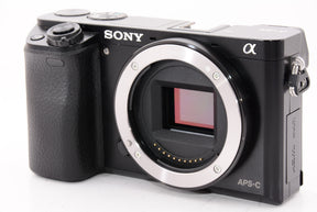 【外観特上級】SONY ミラーレス一眼 α6000 パワーズームレンズキット E PZ 16-50mm F3.5-5.6 OSS ブラック ILCE-6000L B