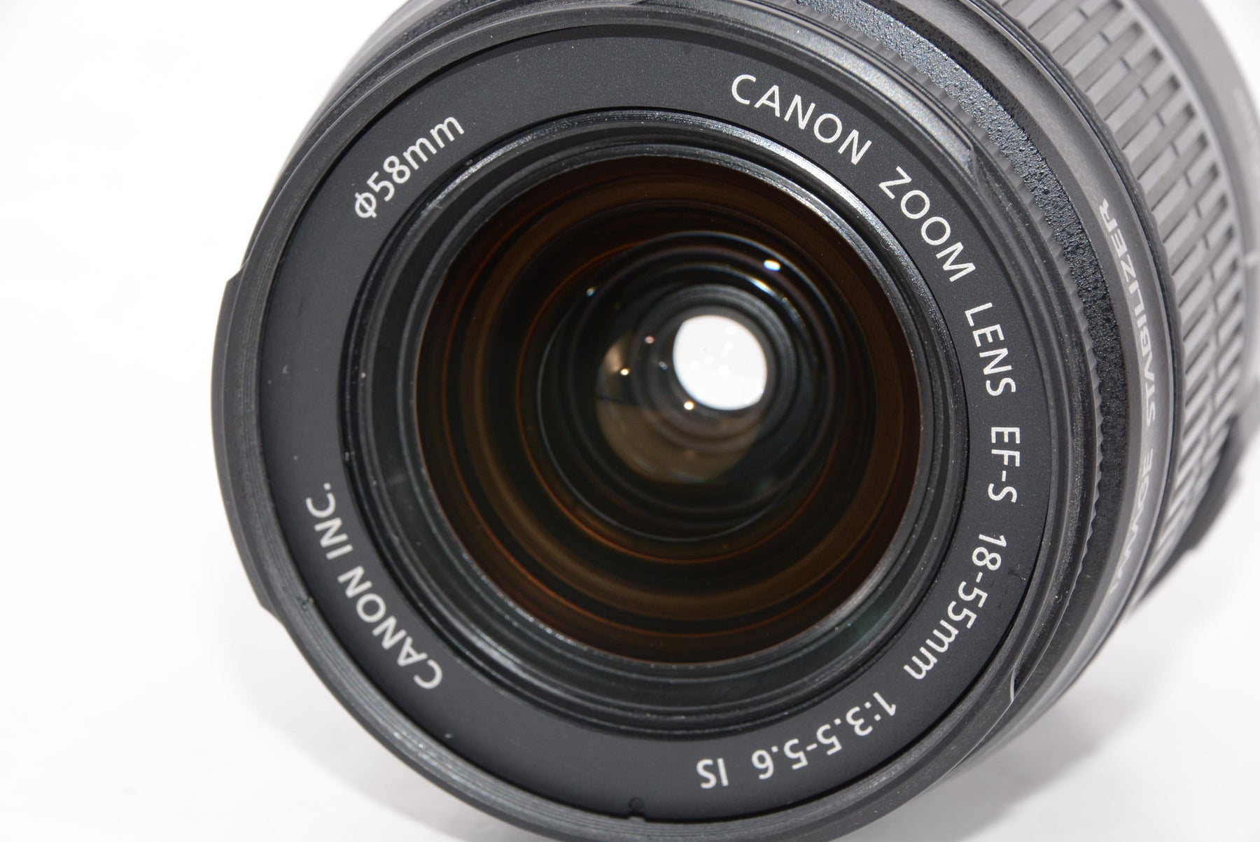 【外観特上級】Canon 標準ズームレンズ EF-S18-55mm F3.5-5.6 IS APS-C対応