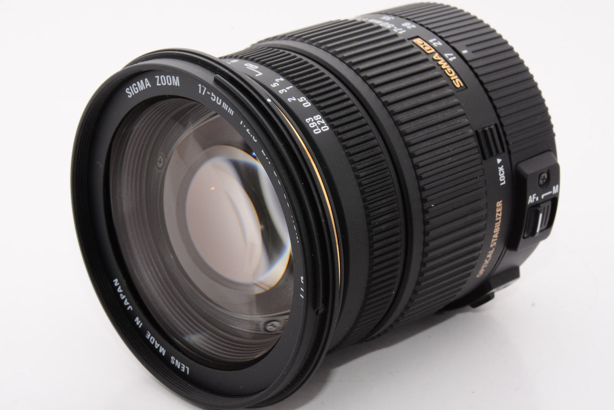 【外観特上級】SIGMA 標準ズームレンズ 17-50mm F2.8 EX DC OS HSM キヤノン用 APS-C専用 583545