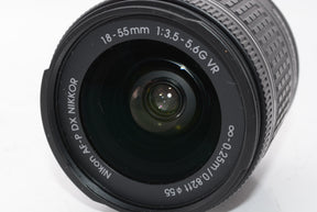 【外観特上級】Nikon D5600 AF-P 18-55 VR レンズキット D5600LKBK