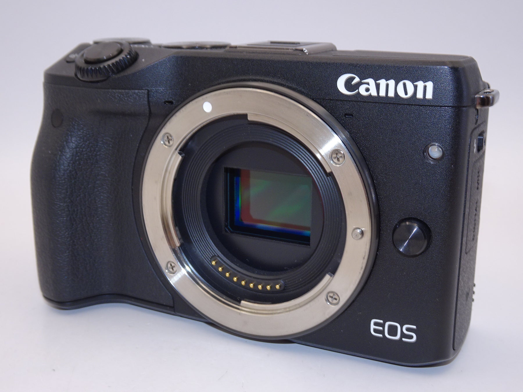 【外観特上級】Canon ミラーレス一眼カメラ EOS M3 ダブルズームキット ブラック