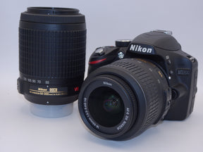 【外観特上級】Nikon D3200 200mmダブルズームキット 18-55mm/55-200mm