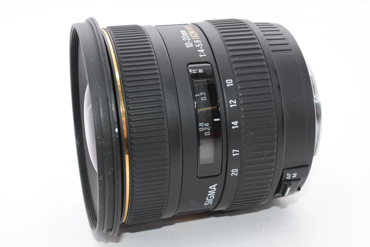 【外観並級】SIGMA 超広角ズームレンズ 10-20mm F4-5.6 EX DC HSM キヤノン用 APS-C専用