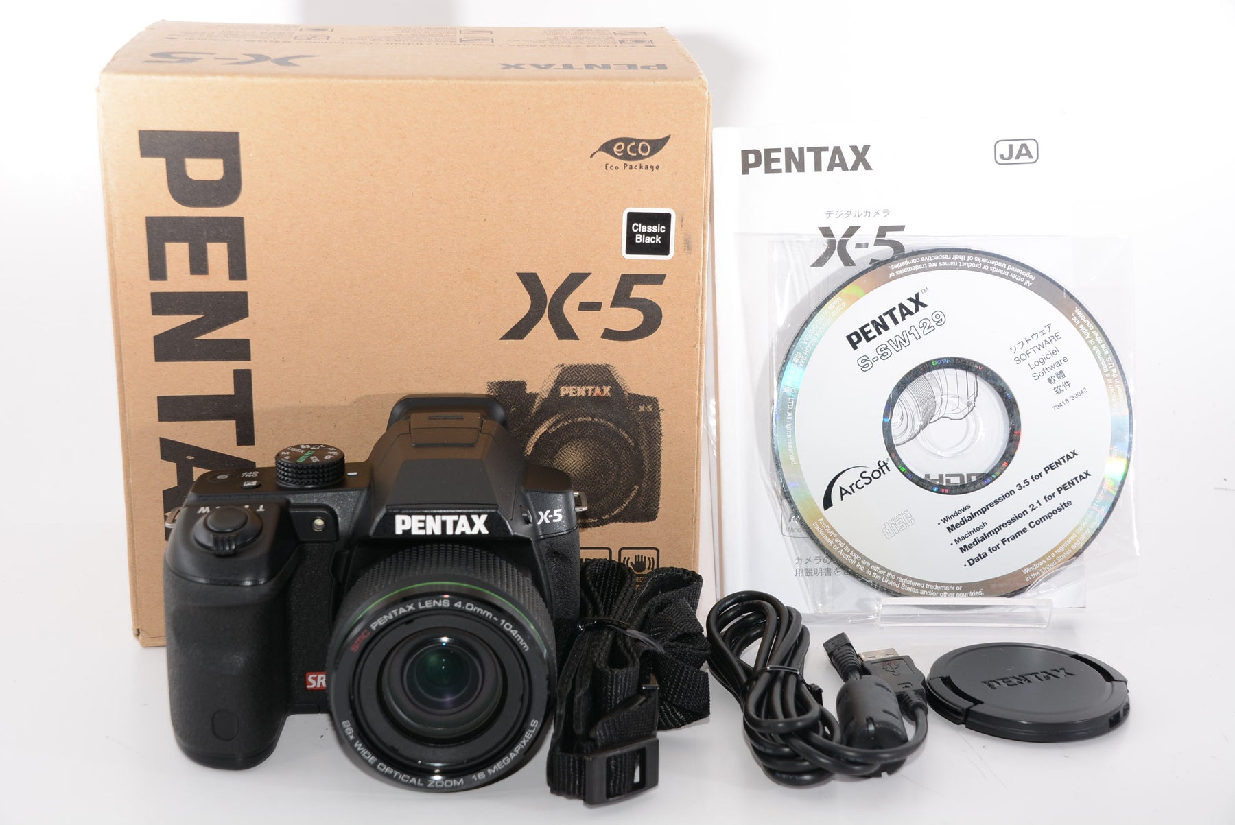 【外観特上級】PENTAX X-5 クラシックブラック ペンタックス