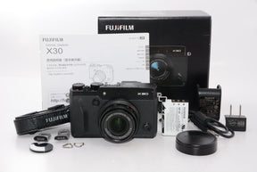 オススメ】FUJIFILM プレミアムコンパクトデジタルカメラ X30 ブラック