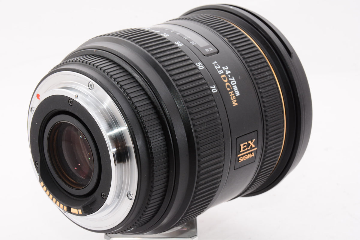 【外観特上級】SIGMA 標準ズームレンズ 24-70mm F2.8 IF EX DG HSM キヤノン用 フルサイズ対応 571542