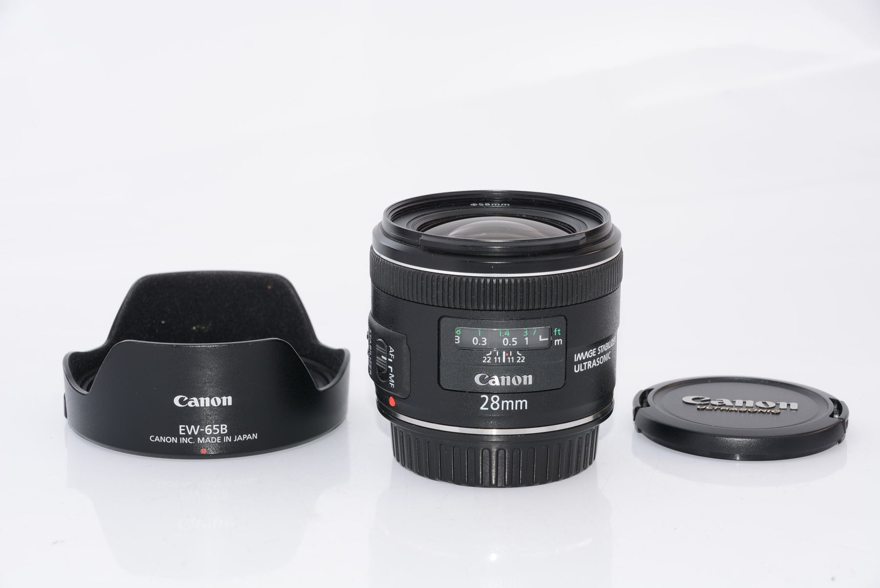 外観特上級】Canon 単焦点レンズ EF28mm F2.8 IS USM フルサイズ対応