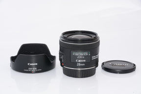 【外観特上級】Canon 単焦点レンズ EF28mm F2.8 IS USM フルサイズ対応