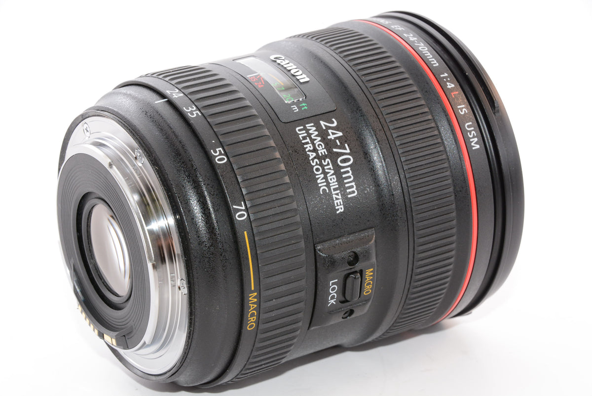 【外観特上級】Canon 標準ズームレンズ EF24-70mm F4 L IS USM フルサイズ対応