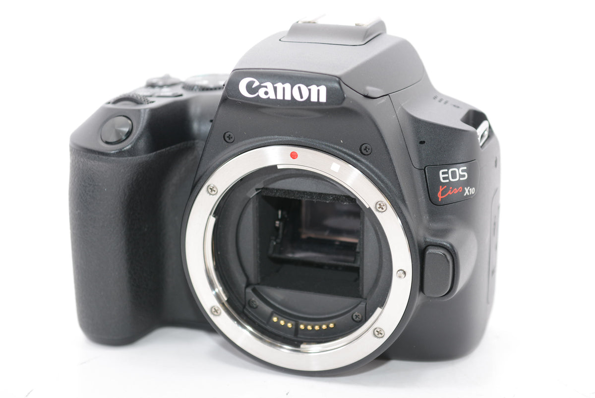 【外観特上級】Canon デジタル一眼レフカメラ EOS Kiss X10 ダブルズームキット ブラック EOSKISSX10BK-WKIT