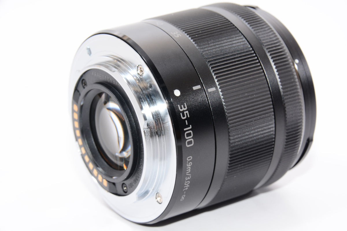 【外観特上級】パナソニック 望遠ズームレンズ マイクロフォーサーズ用 ルミックス G VARIO 35-100mm/F4.0-5.6 ASPH./MEGA O.I.S. ブラック H-FS35100-K