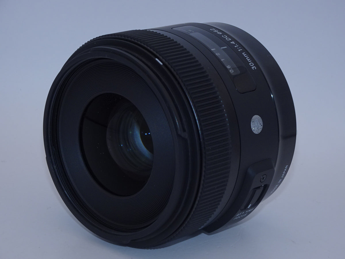 【外観特上級】SIGMA 単焦点レンズ Art 30mm F1.4 DC HSM キヤノン用 APS-C専用