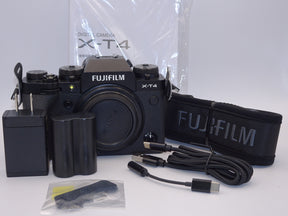 【外観並級】FUJIFILM ミラーレス一眼カメラ X-T4ボディ ブラック X-T4-B