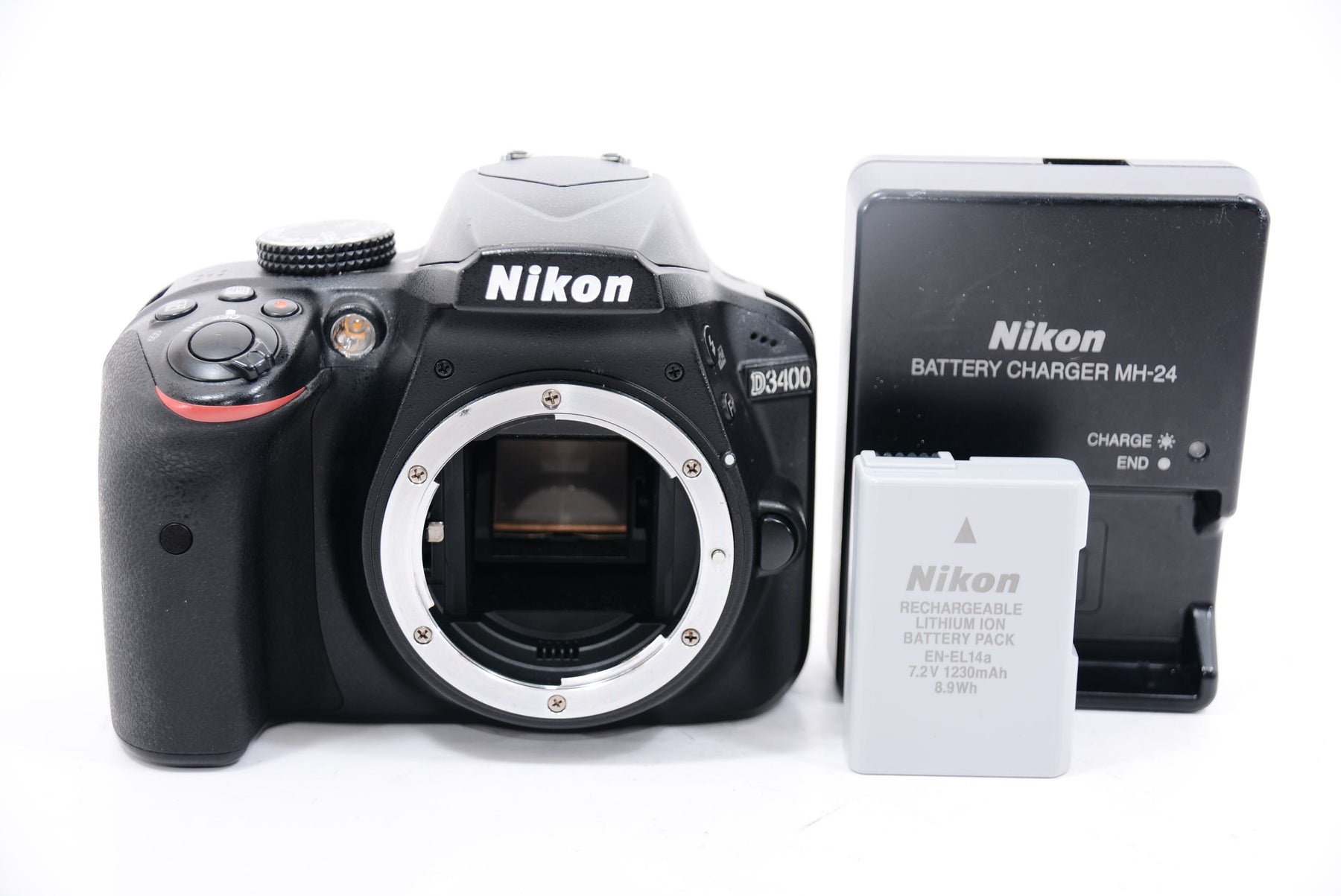 外観特上級】Nikon デジタル一眼レフカメラ D3400 ボディー ブラック D3400BK
