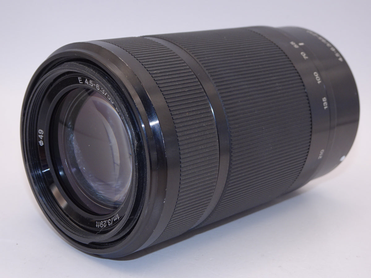 【外観特上級】ソニー SONY 望遠ズームレンズ E 55-210mm F4.5-6.3 OSS Eマウント用 APS-C専用 SEL55210