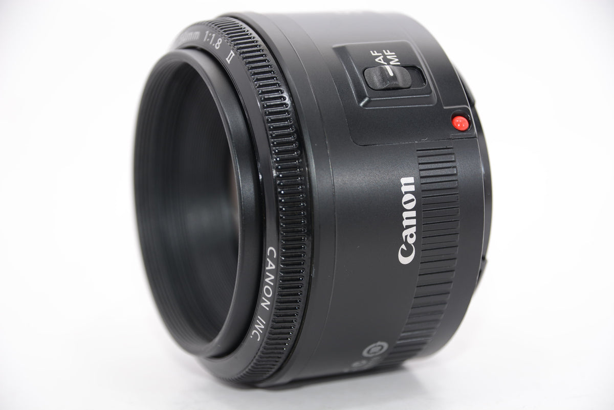 【外観特上級】Canon 単焦点レンズ EF50mm F1.8 II フルサイズ対応