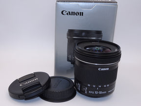 【外観特上級】Canon 超広角ズームレンズ EF-S10-18mm F4.5-5.6 IS STM