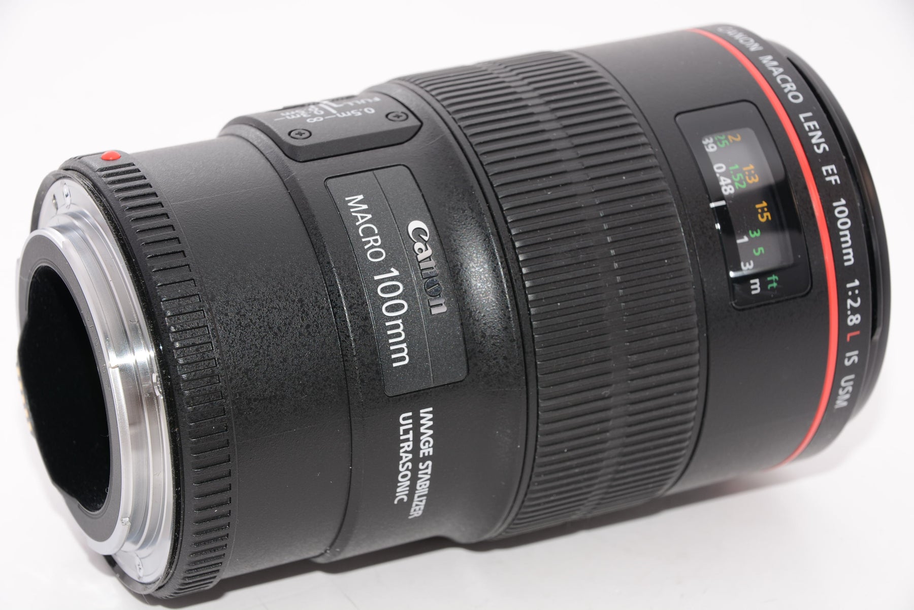 【外観特上級】Canon 単焦点マクロレンズ EF100mm F2.8L マクロ IS USM フルサイズ対応