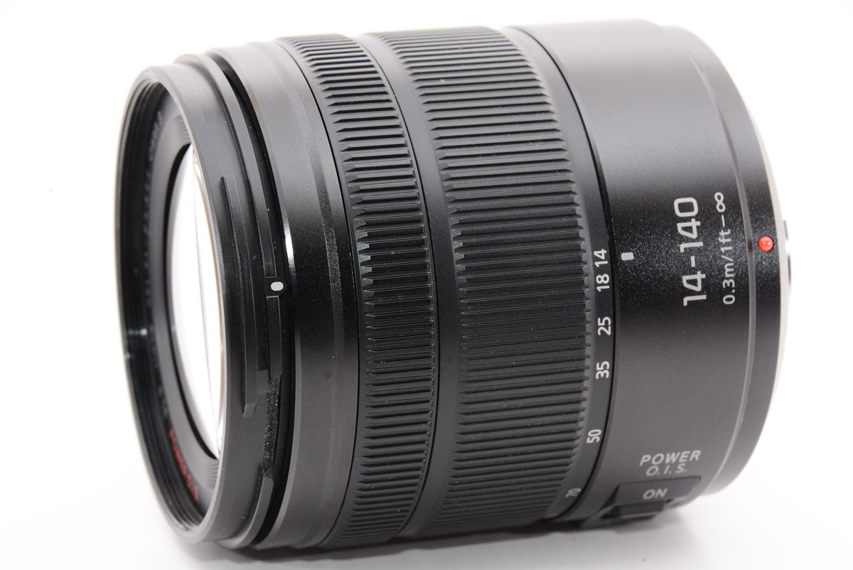 【外観特上級】パナソニック 高倍率ズームレンズ マイクロフォーサーズ用 ルミックス G VARIO/14-140mm/F3.5-5.6IIASPH./POWER O.I.S. ブラック H-FSA14140