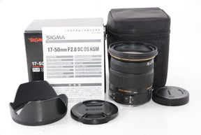 【外観並級】SIGMA 標準ズームレンズ 17-50mm F2.8 EX DC OS HSM キヤノン用