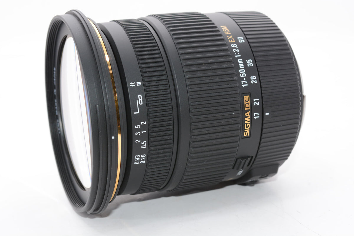 【外観特上級】SIGMA 標準ズームレンズ 17-50mm F2.8 EX DC OS HSM キヤノン用