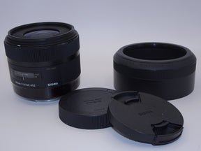 【外観特上級】SIGMA 単焦点レンズ Art 30mm F1.4 DC HSM キヤノン用 APS-C専用