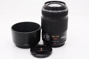 【外観特上級】パナソニック 望遠ズームレンズ マイクロフォーサーズ用 ルミックス G X VARIO PZ 45-175mm/F4.0-5.6 ASPH./POWER O.I.S. ブラック H-PS45175-K