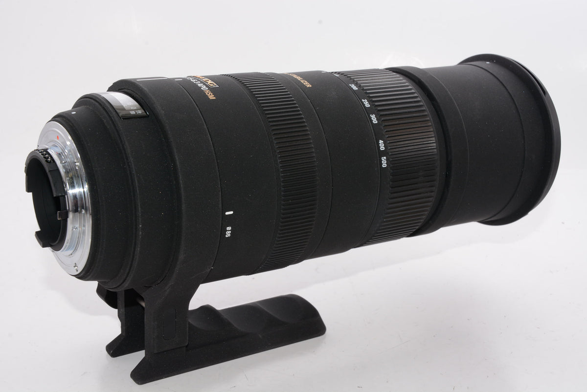 【外観特上級】SIGMA 超望遠ズームレンズ APO 150-500mm F5-6.3 DG OS HSM ニコン用 フルサイズ対応 737559