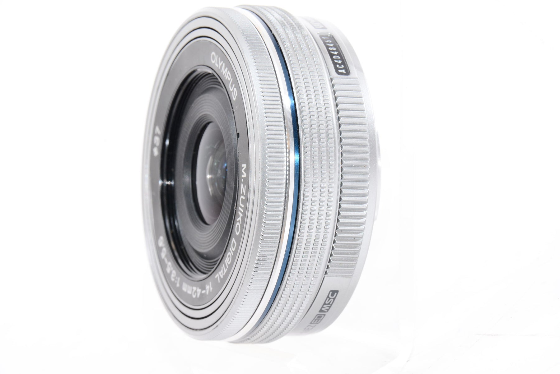 【外観特上級】OLYMPUS 電動式パンケーキズームレンズ M.ZUIKO DIGITAL ED 14-42mm F3.5-5.6 EZ SLV