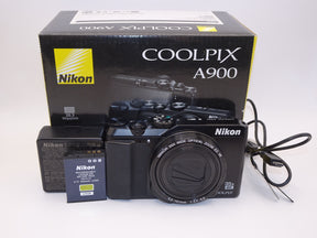 【外観特上級】Nikon デジタルカメラ COOLPIX A900 ブラック