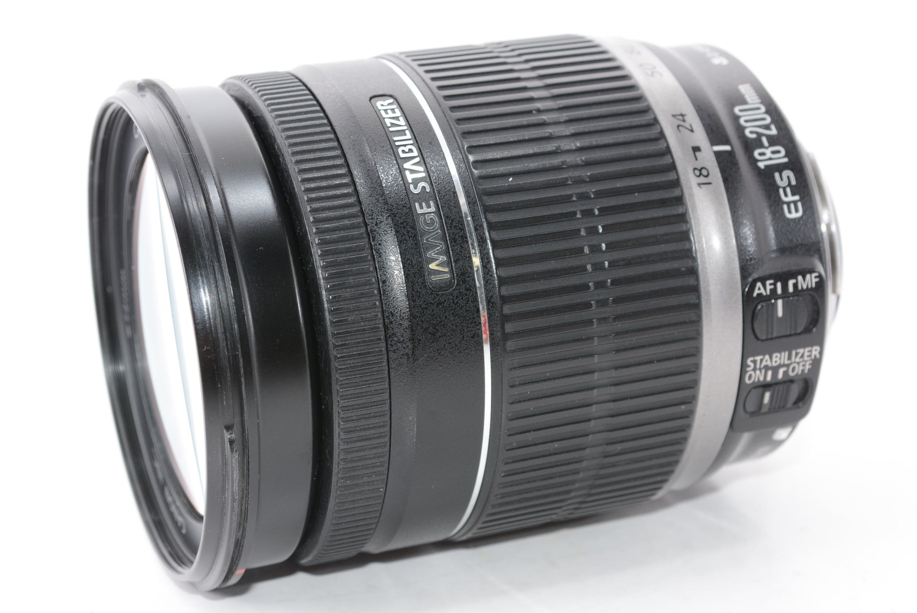 【外観並級】Canon 望遠ズームレンズ EF-S18-200mm F3.5-5.6 IS APS-C対応