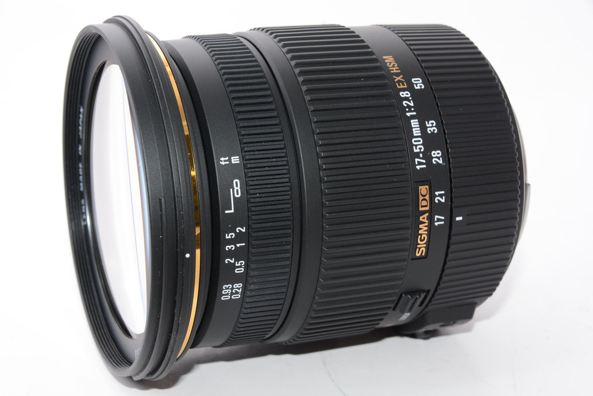 【外観特上級】SIGMA 標準ズームレンズ 17-50mm F2.8 EX DC OS HSM キヤノン用 APS-C専用 583545