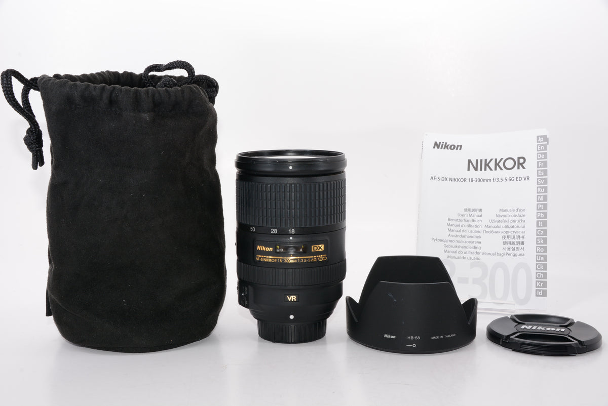 【外観特上級】Nikon 高倍率ズームレンズ AF-S DX NIKKOR 18-300mm f/3.5-5.6G ED VR ニコンDXフォーマット専用