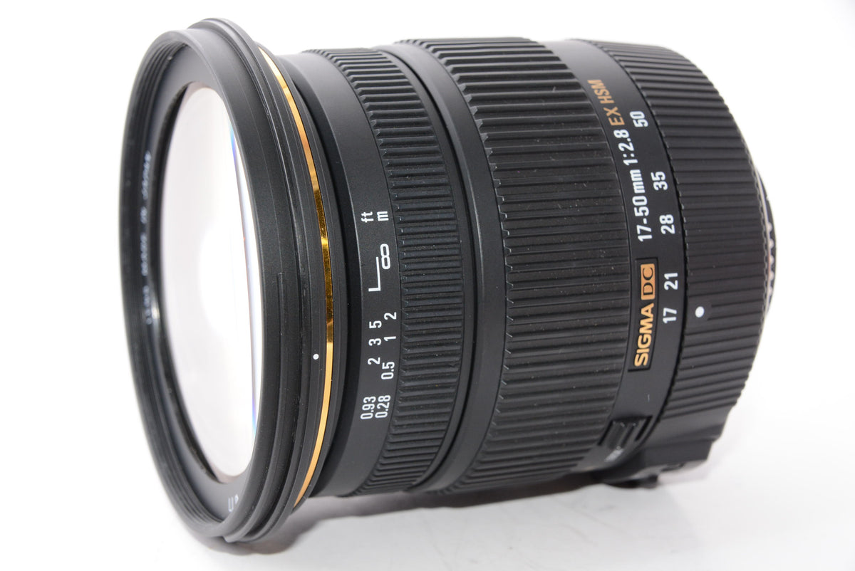 【外観特上級】SIGMA 標準ズームレンズ 17-50mm F2.8 EX DC OS HSM ニコン用 APS-C専用 583552