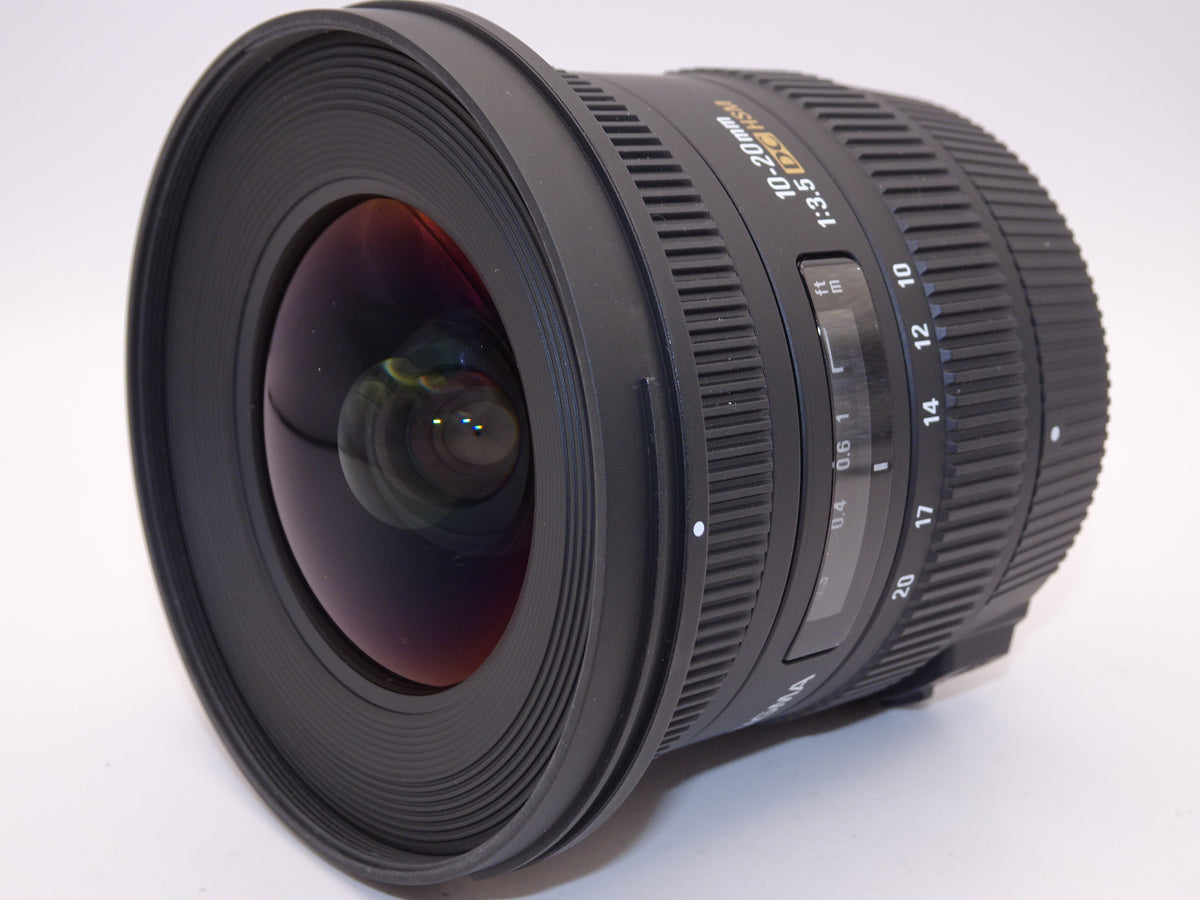 【外観特上級】SIGMA 超広角ズームレンズ 10-20mm F3.5 EX DC HSM ニコン用 APS-C専用 202552