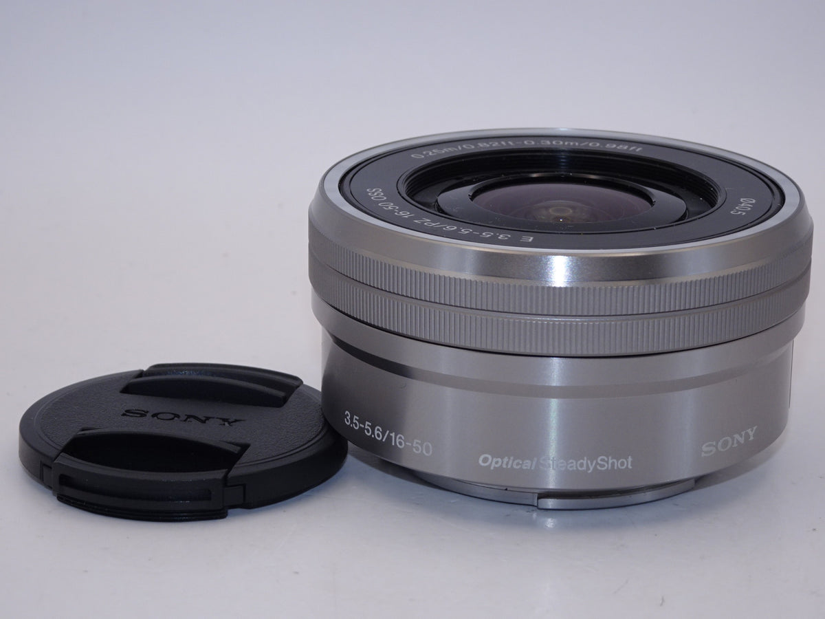 【外観特上級】ソニー E PZ 16-50mm F3.5-5.6 OSS SELP1650 シルバー