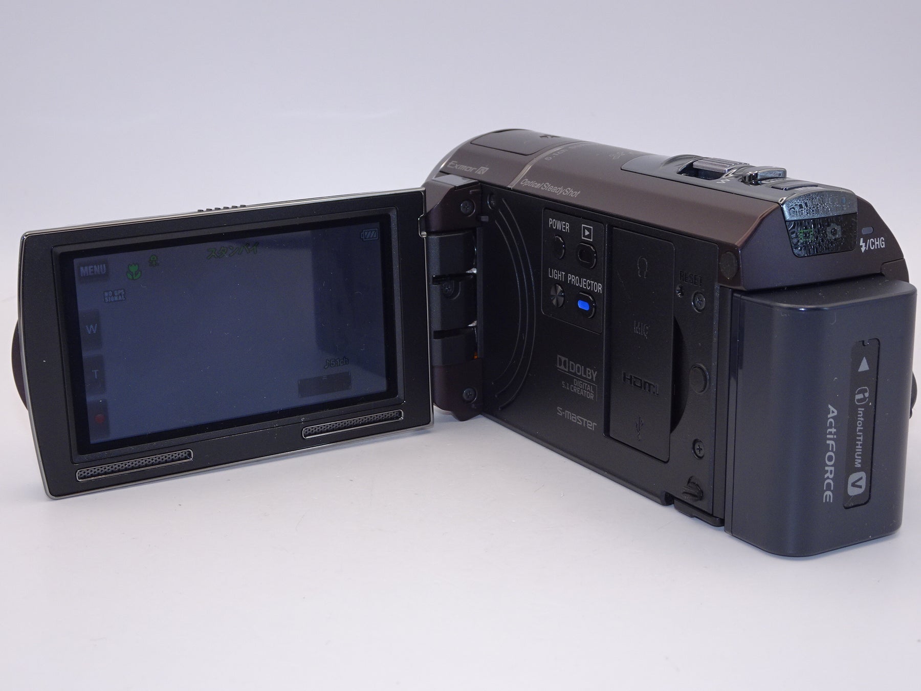 【外観特上級】ソニー SONY デジタルHDビデオカメラレコーダー PJ40V ブラウン