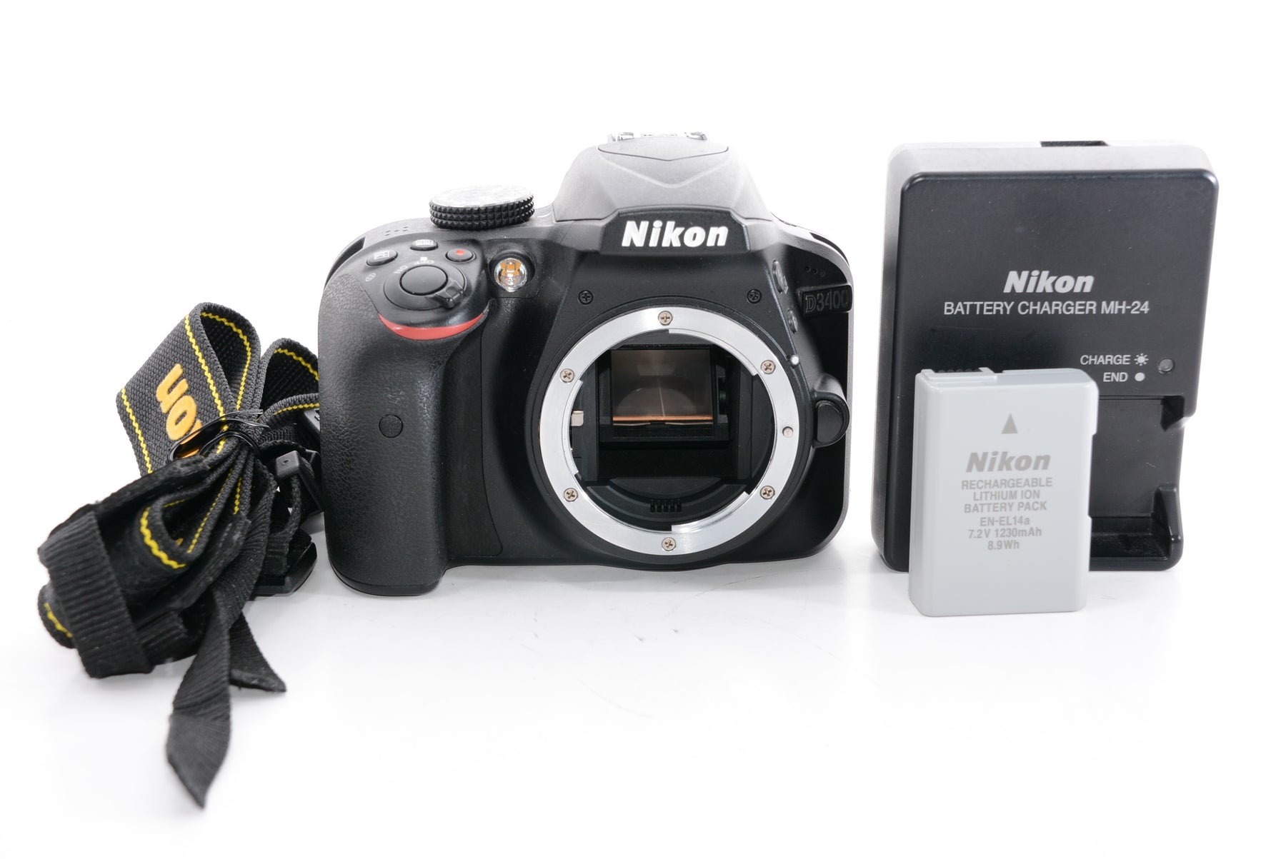 【外観特上級】Nikon デジタル一眼レフカメラ D3400 ボディー ブラック D3400BK