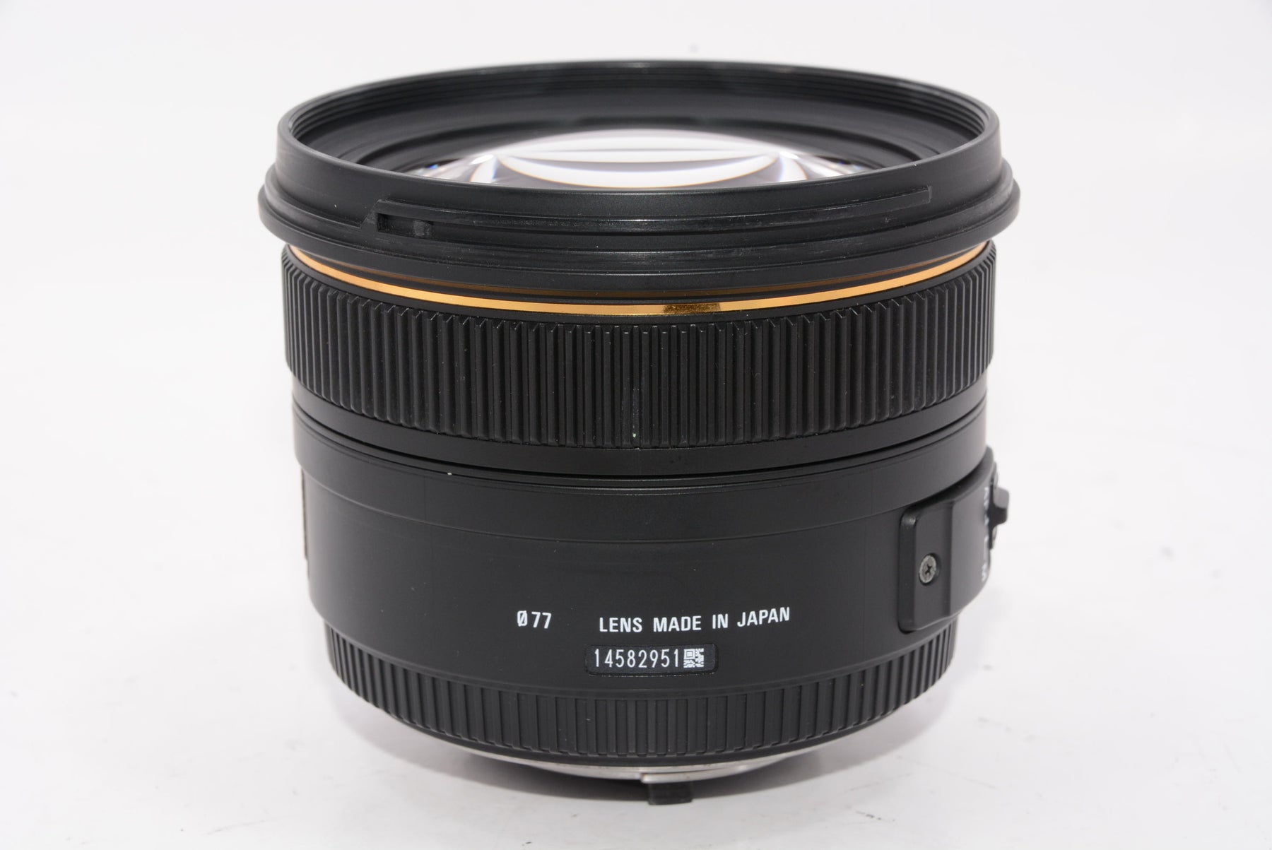 【外観特上級】SIGMA 単焦点標準レンズ 50mm F1.4 EX DG HSM ニコン用 フルサイズ対応 310554