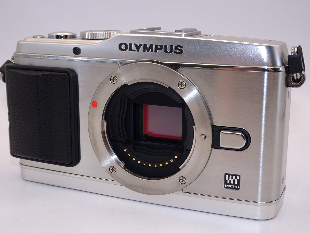 【外観特上級】OLYMPUS ミラーレス一眼 PEN E-P3 ボディ シルバー E-P3 BODY SLV