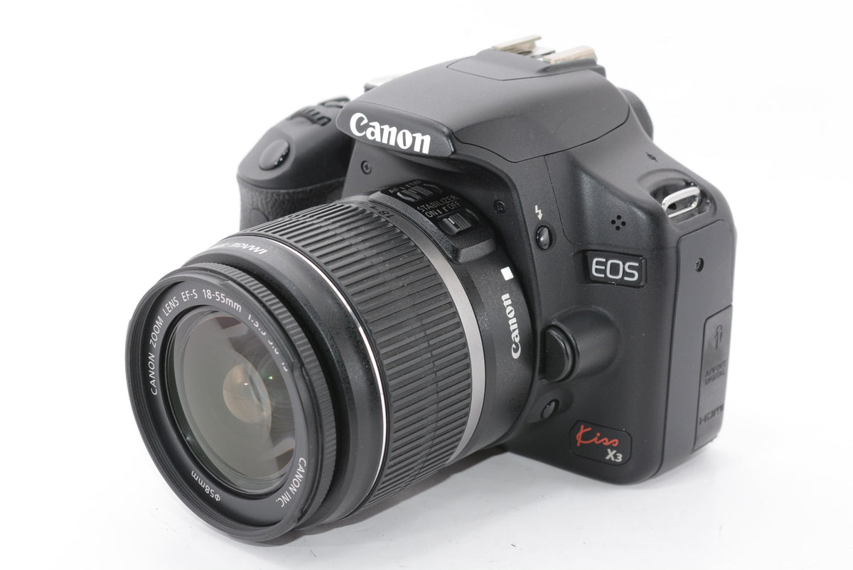 【外観特上級】Canon デジタル一眼レフカメラ Kiss X3 レンズキット KISSX3-LKIT
