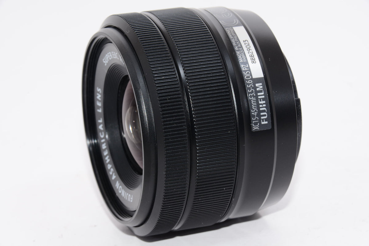 【外観特上級】FUJIFILM 交換レンズXC15-45mmブラック XC15-45MMF3.5-5.6OIS PZ B