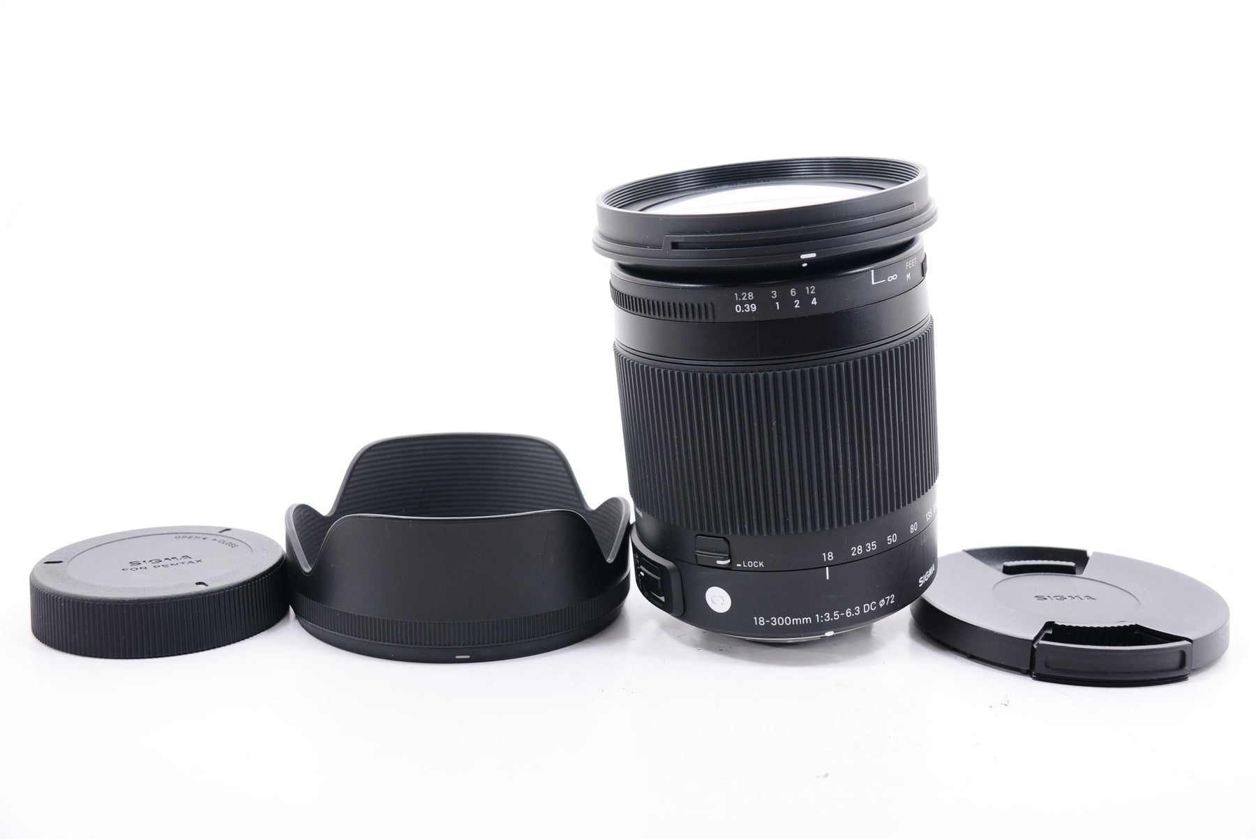 【外観特上級】SIGMA 高倍率ズームレンズ Contemporary 18-300mm F3.5-6.3 DC MACRO HSM ペンタックス用 APS-C専用 886615