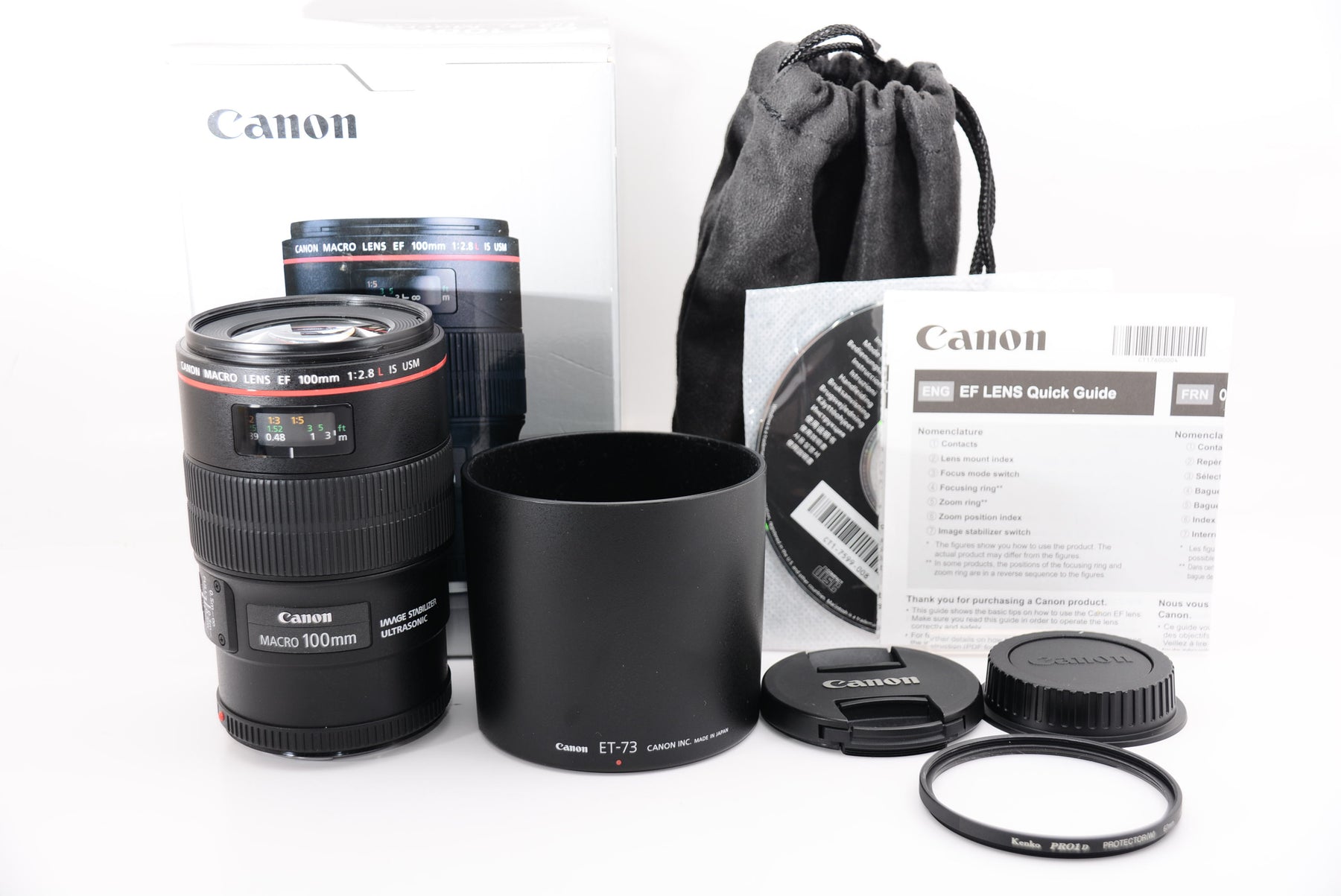 ほぼ新品】Canon EF100mm f2 USM - レンズ(単焦点)