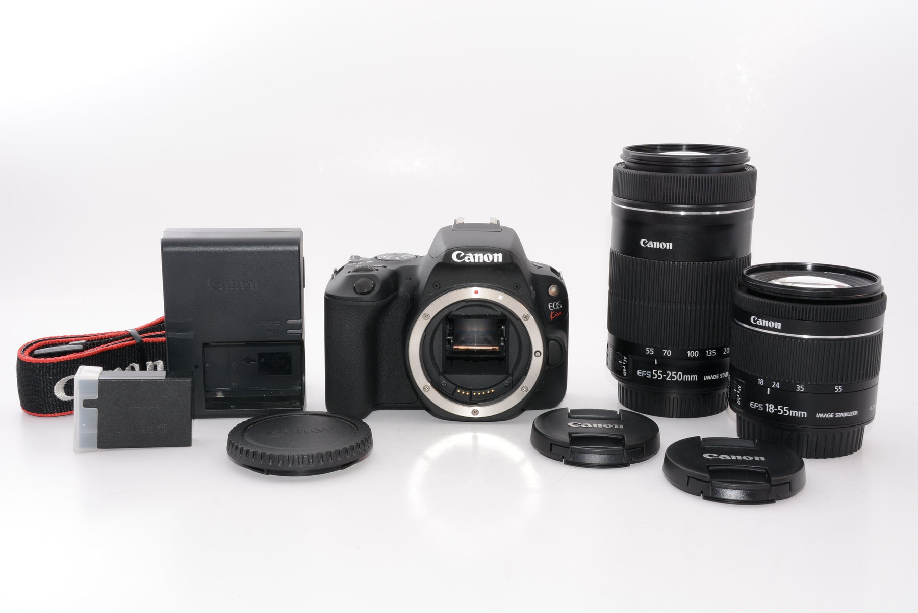 外観特上級】Canon デジタル一眼レフカメラ「EOS Kiss X9」ダブル