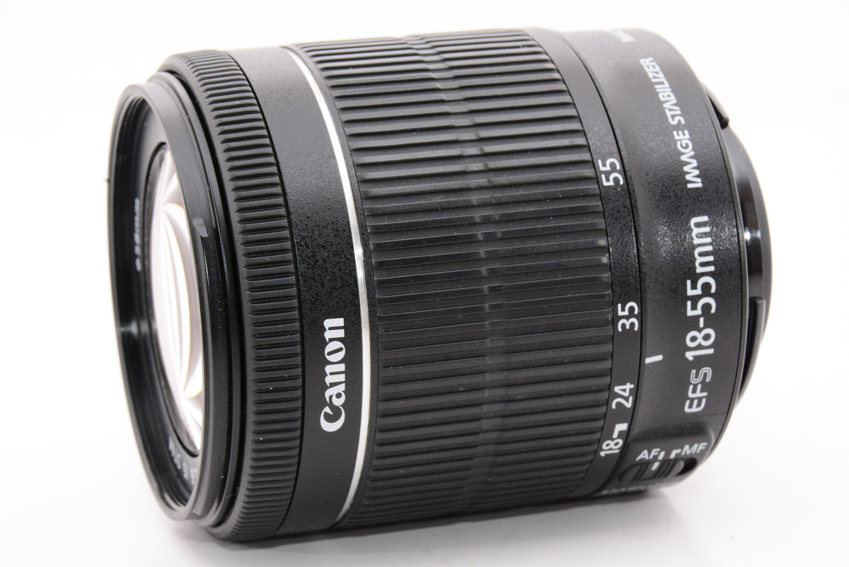 【外観特上級】Canon 標準ズームレンズ EF-S18-55mm F3.5-5.6 IS STM APS-C対応