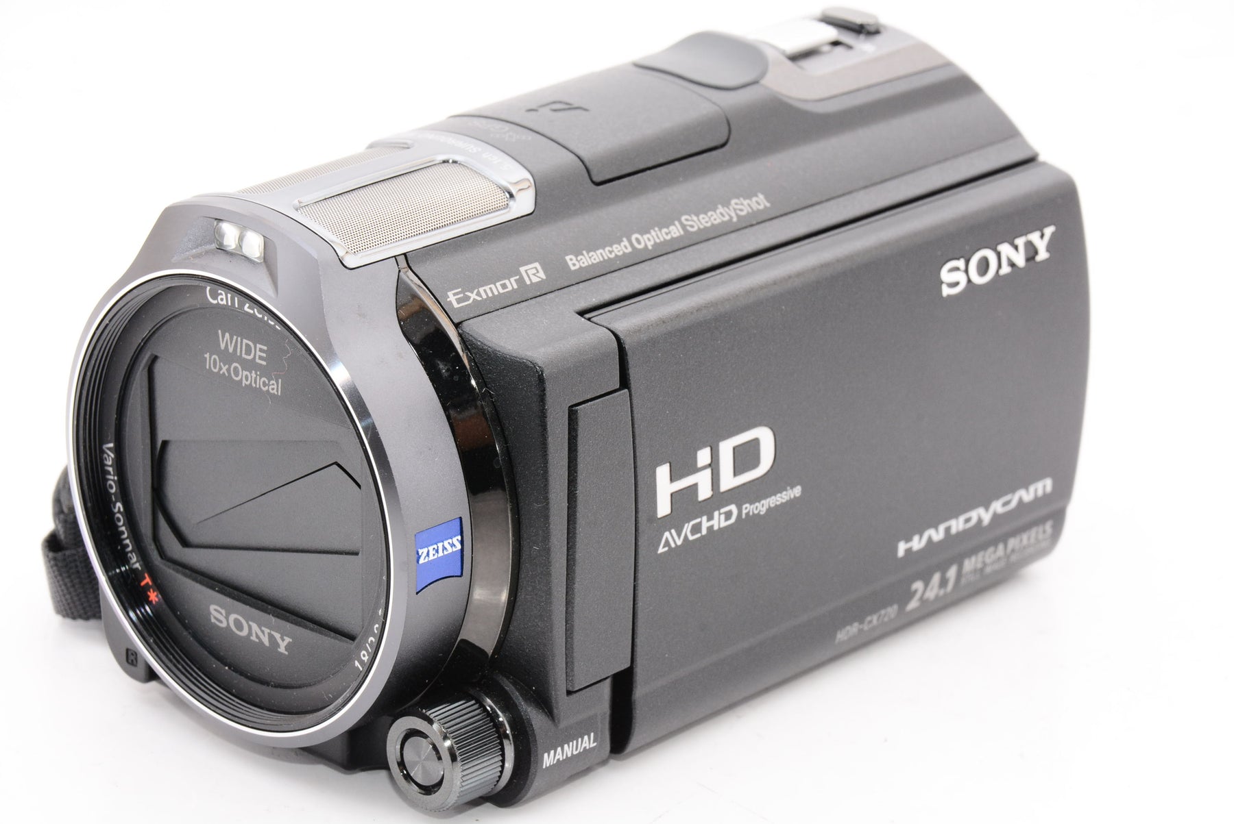 【外観特上級】ソニー SONY ビデオカメラ Handycam CX720V 内蔵メモリー64GB ブラック HDR-CX720V