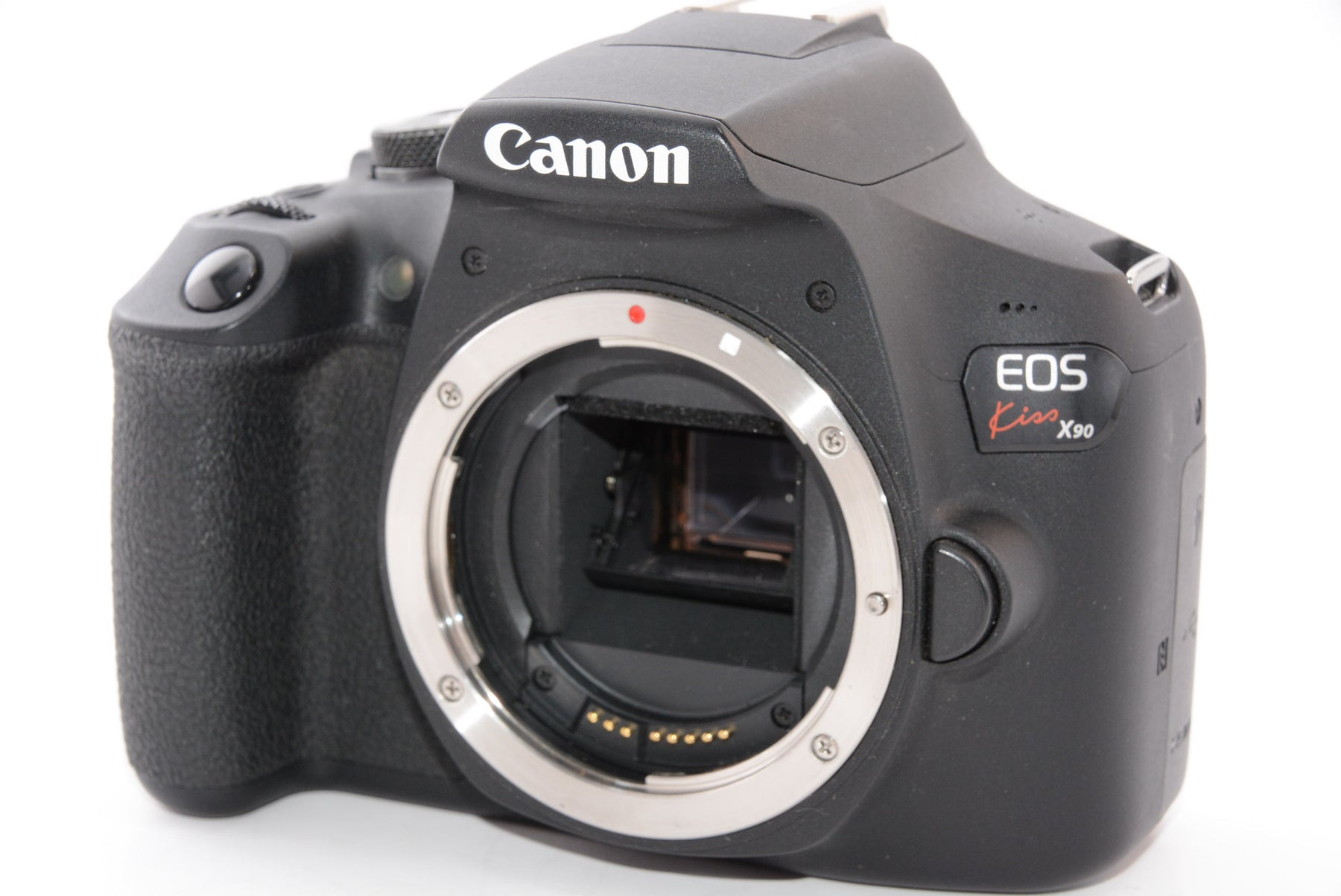 外観特上級】Canon デジタル一眼レフカメラ EOS Kiss X90 標準ズーム